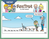 Elf-Expression - Signed FoxTrot Comic Print by Bill Amend