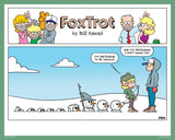 Elf-Expression - Signed FoxTrot Comic Print by Bill Amend