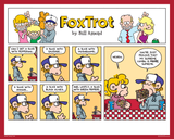 Supreme Combo signed FoxTrot comic strip print by Bill Amend  - only available at The FoxTrot Store