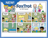 UV Bull signed FoxTrot comic strip print by Bill Amend  - only available at The FoxTrot Store