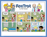 UV Bull signed FoxTrot comic strip print by Bill Amend  - only available at The FoxTrot Store
