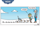 Elf-Expression comic magnet by Bill Amend