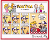 Supreme Combo signed FoxTrot comic strip print by Bill Amend  - only available at The FoxTrot Store