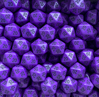 All 20s - 'Jason Fox Lucky D20' - Purple D20 | The FoxTrot Store by Bill Amend
