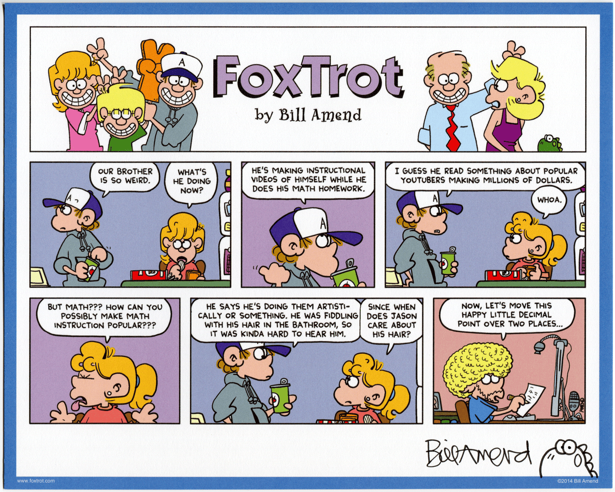 Funny Math Comic Strips