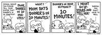 FoxTrot comic magnet: "Dead Mittens" FoxTrot comic strip by Bill Amend